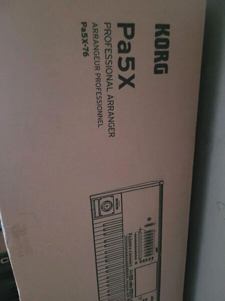 Korg Pa5X, Korg Pa4X, Korg Pa4X MG2 Edition, Korg Pa1000, Yamaha Genos2