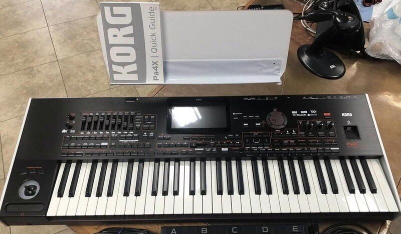 Korg Pa5X, Korg Pa4X, Korg Pa4X MG2 Edition, Korg Pa1000, Yamaha Genos2
